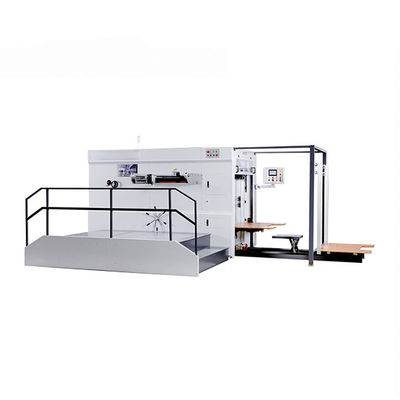 Semiautomatische Vlakbed Golfkarton Stansmachine met 4500 stuks/uur Capaciteit voor Rillen en Stansen
