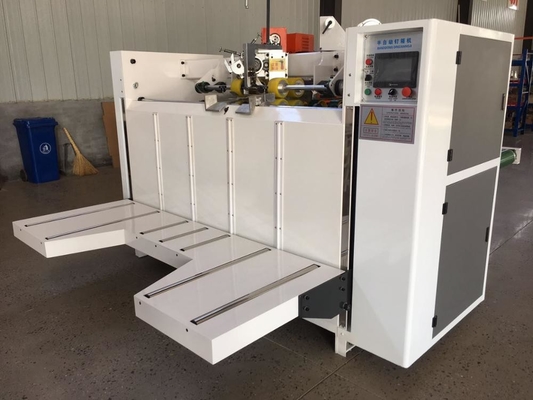 Het Vakje van het de Handkarton van GERUN Tweede plooit de Stikkende Machine voor Blad het Maken
