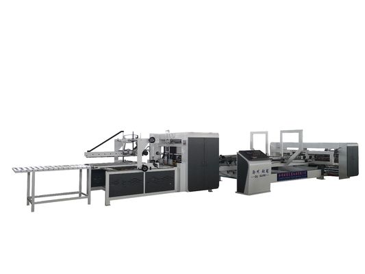 Automatische Omslag Gluer Stitcher van Ce de volledig voor Kartondoos het Maken