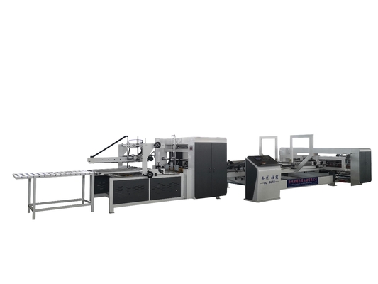 Automatische Omslag Gluer Stitcher van Ce de volledig voor Kartondoos het Maken