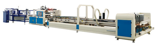 2200 5-laags golfkarton vouwplakmachine met automatische doseercoating kartonnen doos plakmachine