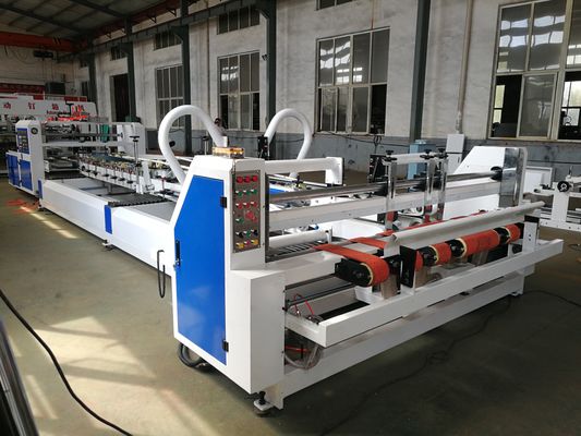 Automatische vouwplakmachine voor 3- en 5-laags kartonnen dozen met PLC-besturing en 200 m/min plakkerij