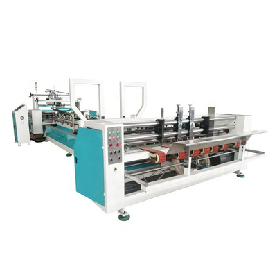 Van de de Doosomslag van het 2800 Touch screenkarton de Machine Golfkarton van Gluer het Maken