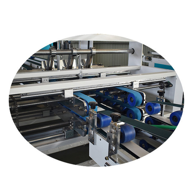 Kartonkarton het Kleven Machine voor Doos die Lijmend het Maken vouwen