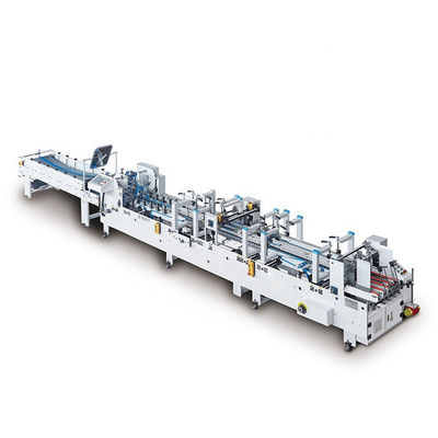 Volledig automatisch 0-300m/min. Snelheid Flexo Folder Gluer voor karton vouw Gluing Gloving Corrugated Carton Folder Gluer