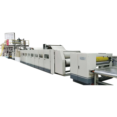 Karton die 5 de Vouw Golfmachine van de Kartonproductielijn verpakken