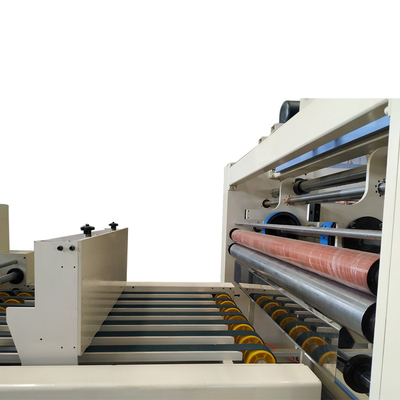 Omslag Gluer Slotter van hoge snelheids de Roterende Flexo Gealigneerd met Matrijzensnijder