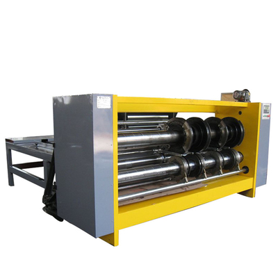 Ketting die Golf Roterende Slotter-Machine Creaser voor Karton voedt