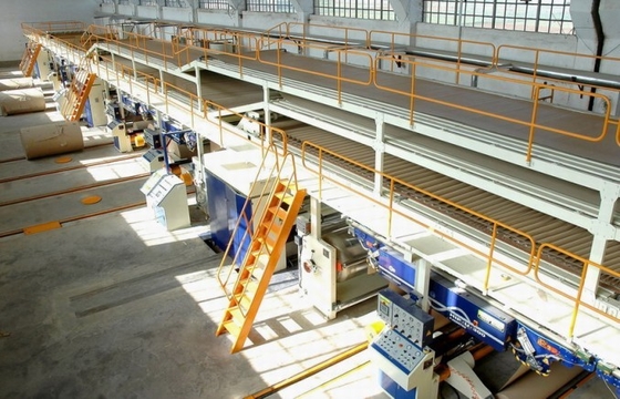 3/5/7 Vouw Golfdocument Productielijn Automatische Hoge snelheid